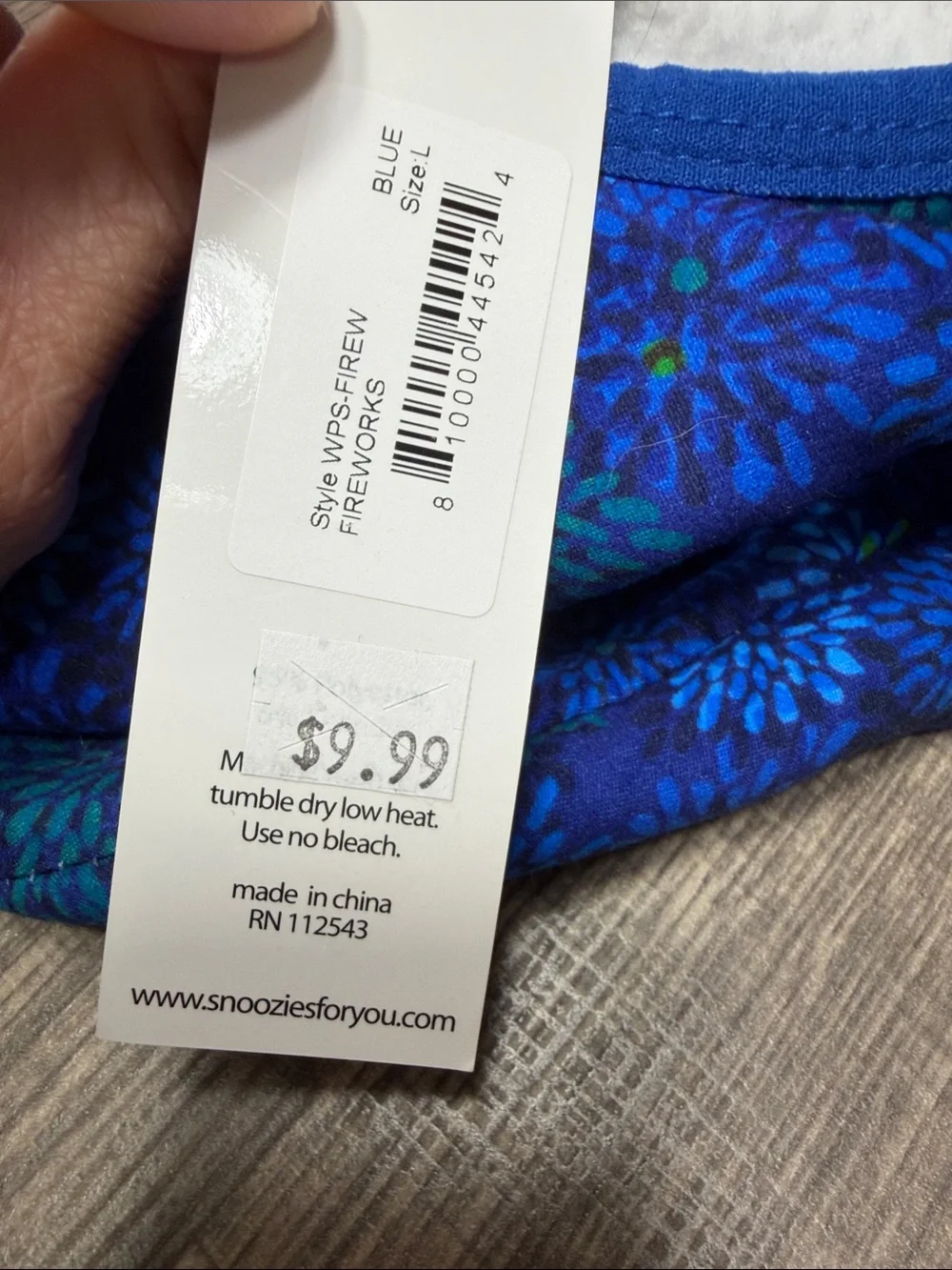 🍍5 for $30🍍 Skinnies by Snoozies Women Blue Foot Covers with Non-Skid Soles